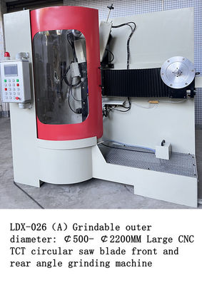 300-1800MM Máquina de moagem CNC grande de ângulo dianteiro e traseiro