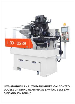 Máquina de moagem de engrenagem de ângulo lateral com lâmina de serra de carburo CNC completa