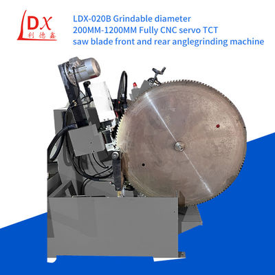 Máquina de trituração de ángulo dianteiro e traseiro grande CNC TCT Saw Blade LDX-020B