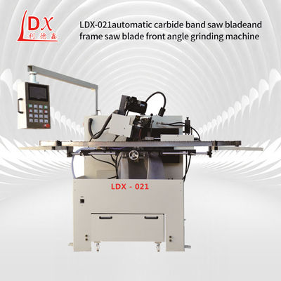 LDX-021 Máquina de rectificação de ângulo frontal de lâmina de serra de liga CNC completa
