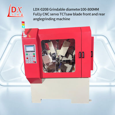 LDX-020B Máquina de rectificação de ângulo de servo CNC de alimentação circular