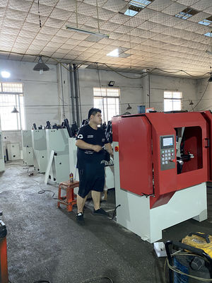 LDX-020B Máquina de rectificação de ângulo de servo CNC de alimentação circular