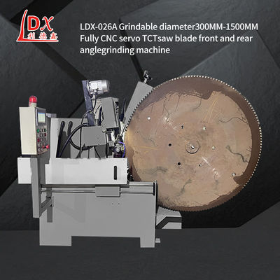 LDX-026A1500MM Máquina de moagem de lâmina de serra de carburo CNC frontal e posterior