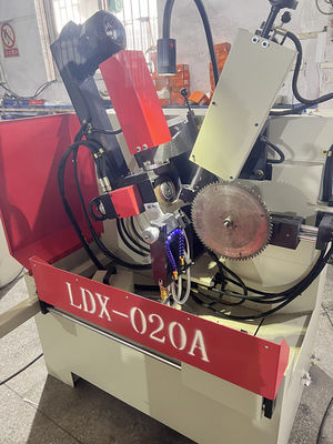 LDX-020A Máquina automática de fabricação de madeira, lâmina de serra, moedor de ângulo dianteiro e traseiro, fábrica de vendas diretas