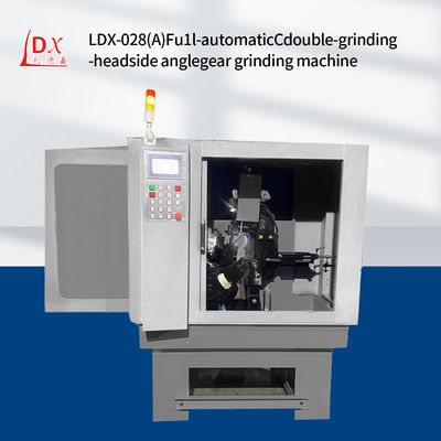 LDX-028A Servo Full CNC Lâmina de serra circular Cabeça de moagem dupla Fabricante de máquina retificadora de ângulo lateral