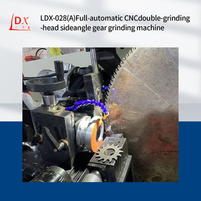 LDX-028A Fabricante Servo Direto Conjunto Faca Serrada Circular lâmina de serradura Dupla cabeça de moagem Máquina de moagem lateral