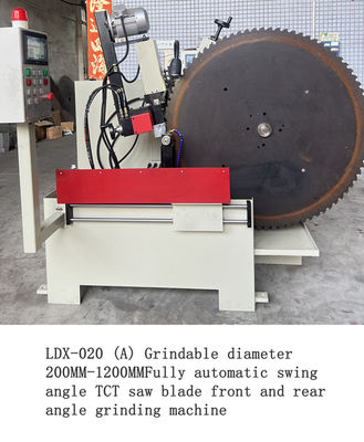 LDX-020A Máquina automática de afiar a lâmina de serração frontal e traseira