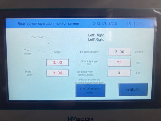 LDX-020A Máquina automática de afiar a lâmina de serração frontal e traseira