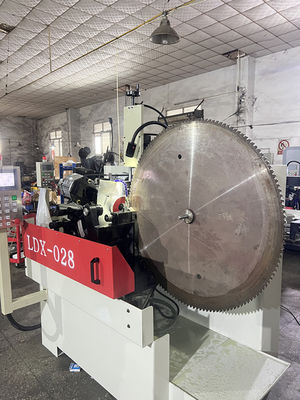 LDX-028A Máquina Full CNC Servo Precision Double Sharpening Head Side Angle