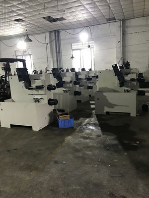 LDX-020B Servo Feed Full CNC circular Saw Blade Frente e moedor de ângulo traseiro