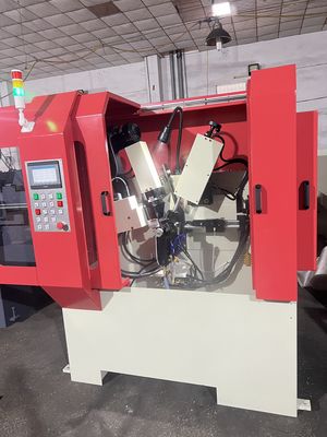 LDX-020B Servo Feed Full CNC circular Saw Blade Frente e moedor de ângulo traseiro