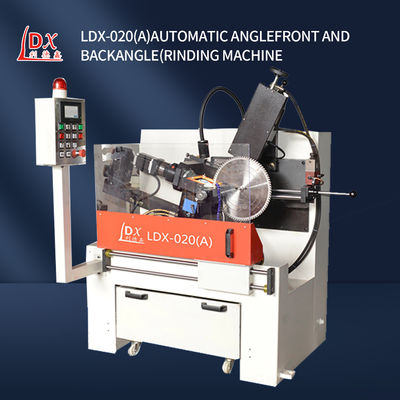 LDX-020A Máquina automática de moagem de madeira, lâmina de serra, moagem de ângulo dianteiro e traseiro
