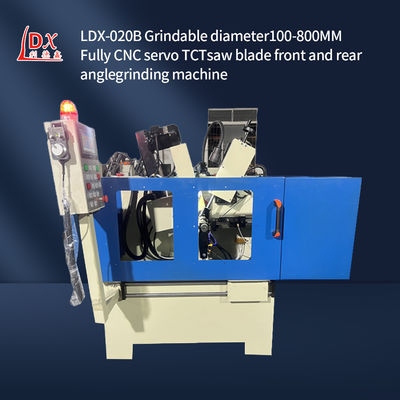 LDX-020B Máquina de moagem com lâmina de serra circular de liga de alumínio de ângulo dianteiro e traseiro