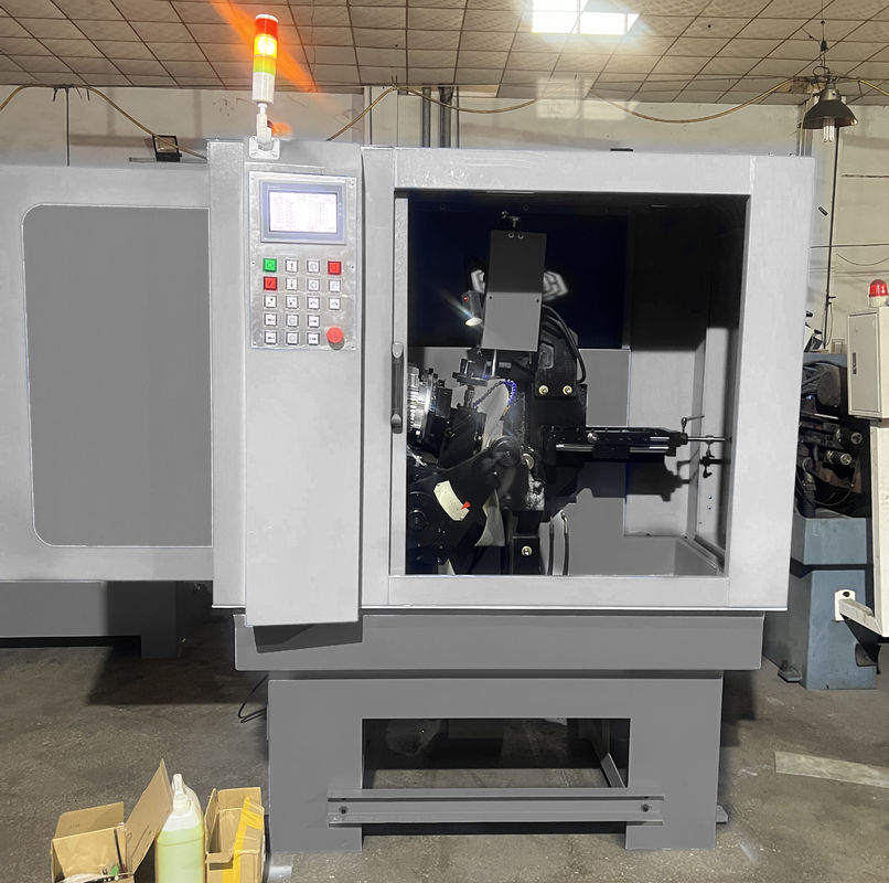 LDX-028A TCT Máquina de moagem de lâmina de serra Servo Dupla cabeça de moagem Máquina de moagem lateral