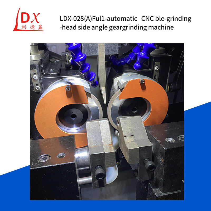 Servo TCT Saw Circular Saw Blade Double Grinding Head Side Angle Full CNC Grinding Machine LDX-028A Máquina de trituração por servo TCT