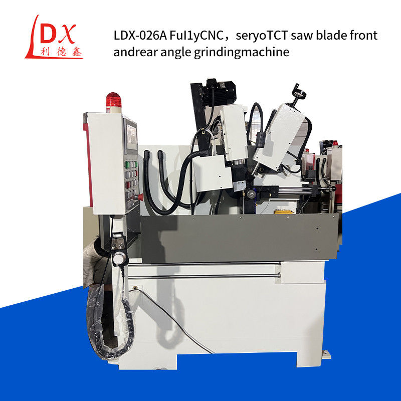 Máquina de moagem de servo CNC completa aberta de lâmina de serra circular de liga circular LDX-026A