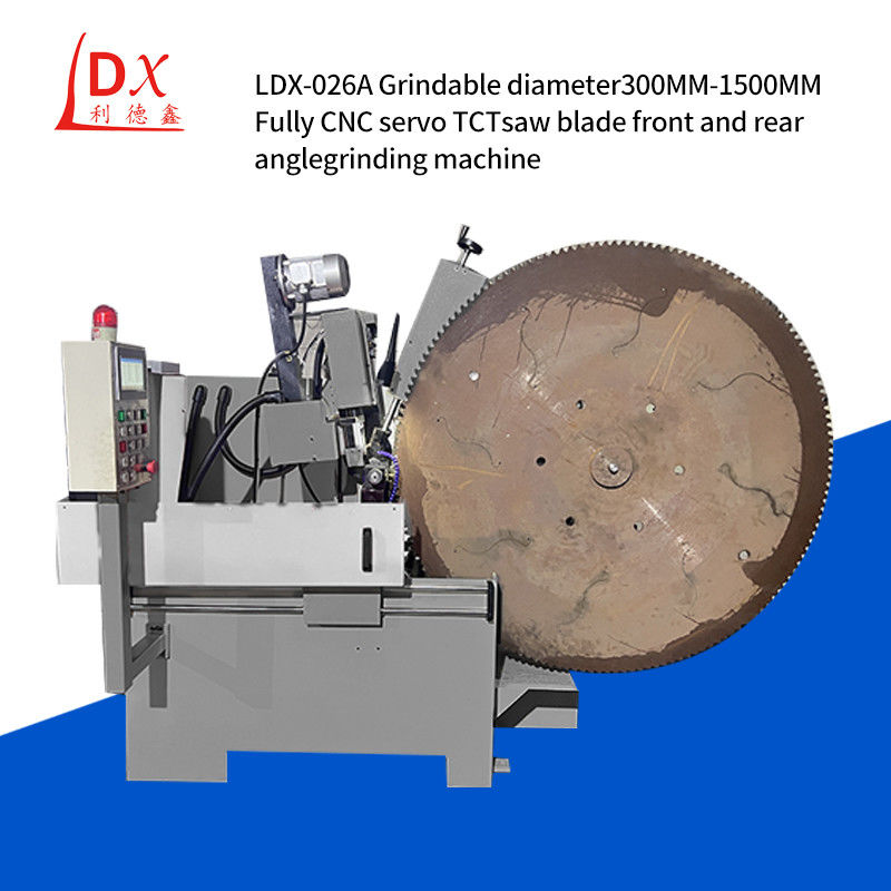 Grande servo CNC serradora de serradora circular lâmina Frente e Ângulo traseiro serradora de serradoras LDX-026A