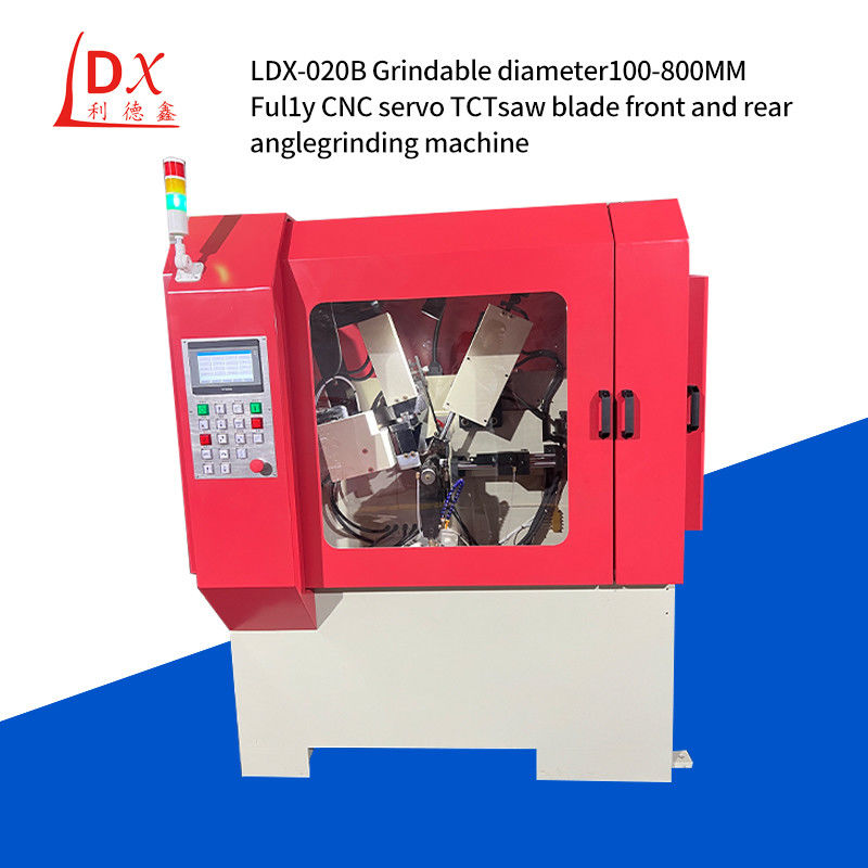 LDX-020B Máquina de moagem de lâmina de serra CNC TCT totalmente fechada
