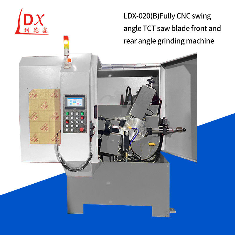 Máquina de afundamento de lâmina de serra circular CNC TCT totalmente fechada LDX-020B