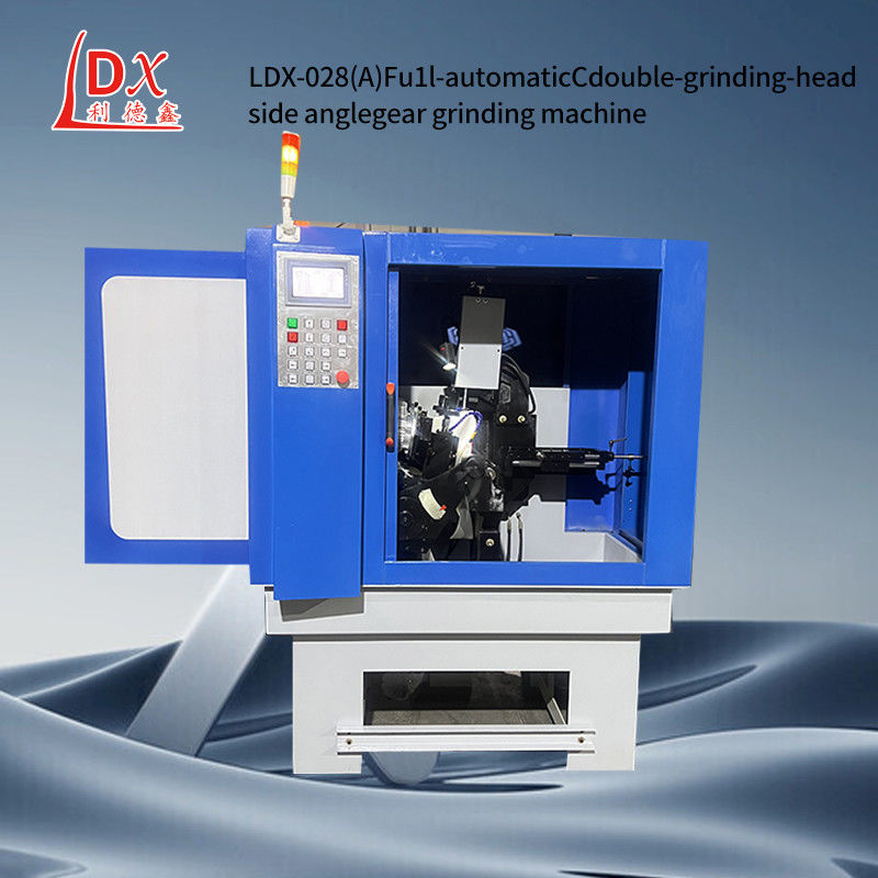 LDX-028A Máquina de afiar ângulo lateral de cabeça dupla para serragem de carburo