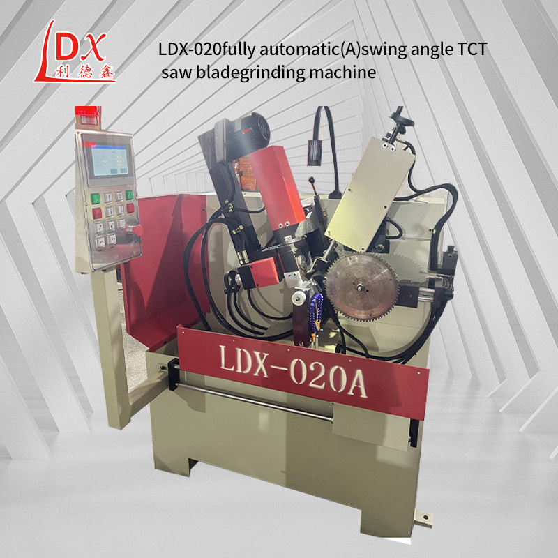 LDX-020A Máquina de moagem de ângulo de lâmina de serra automática Guangdong Foshan antes e depois