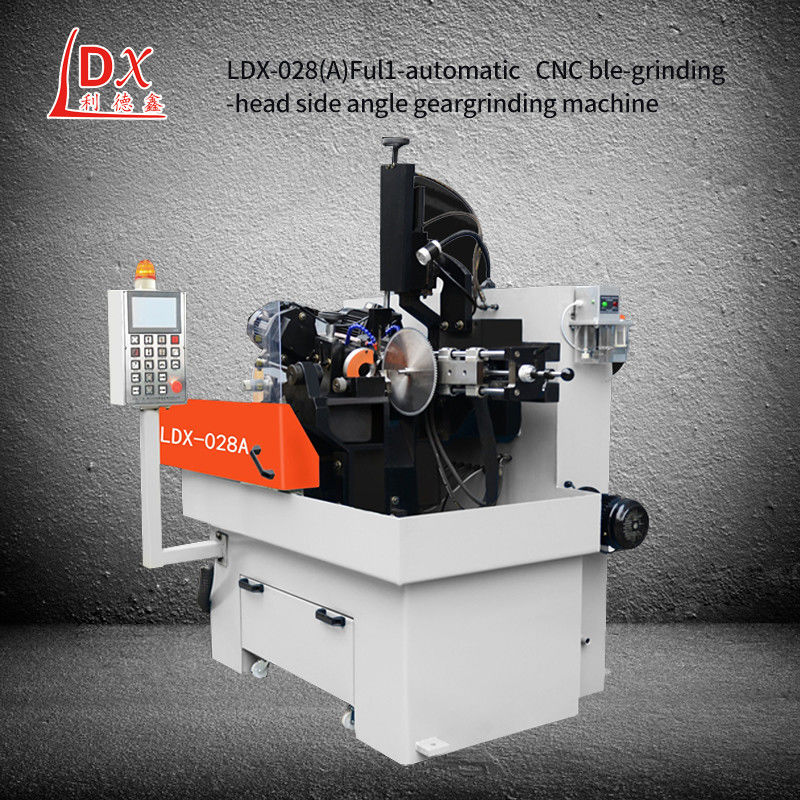 LDX-028A Máquina de rectificação de engrenagens laterais de três eixos totalmente CNC Saw Blade Double Grinding Head