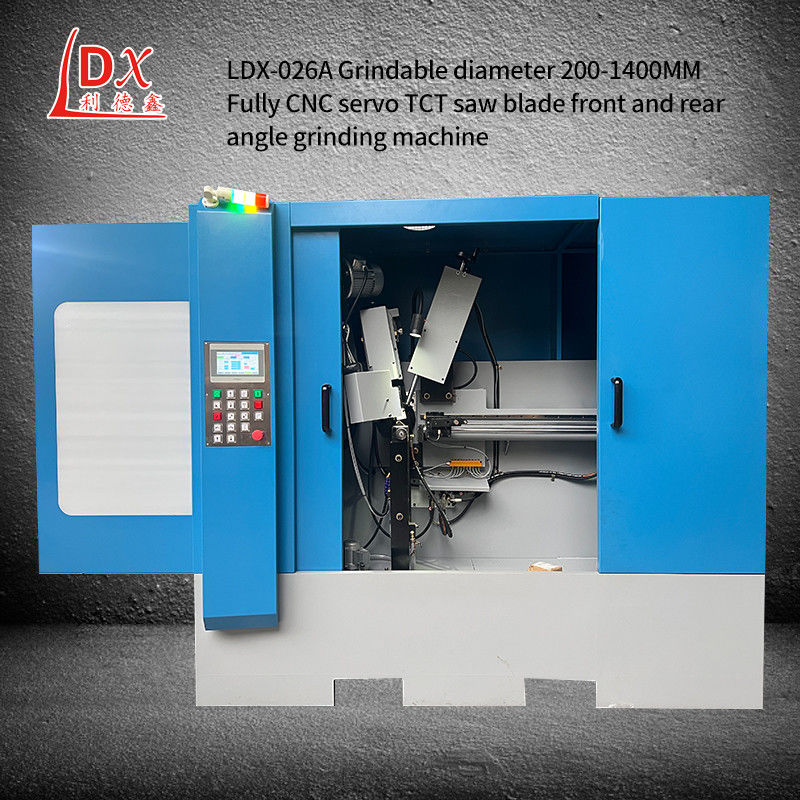 LDX-026A Diâmetro de moagem 200-1300MM Servo Feed totalmente CNC Máquina de moagem de engrenagem de lâmina de serra circular