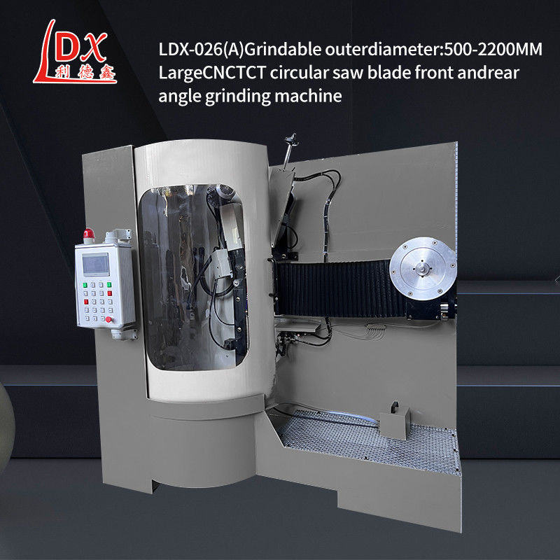LDX-026A Diâmetro de moagem 400-2000MM Máquina de moagem de lâmina de serra circular CNC
