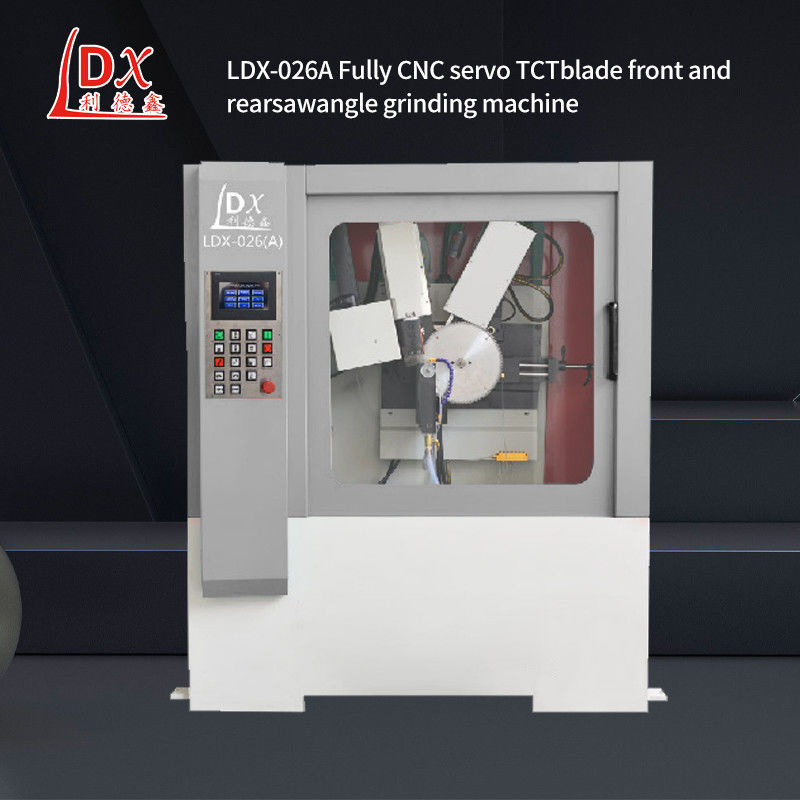 LDX-026A Máquina de moagem de lâmina de serra circular CNC completamente fechada