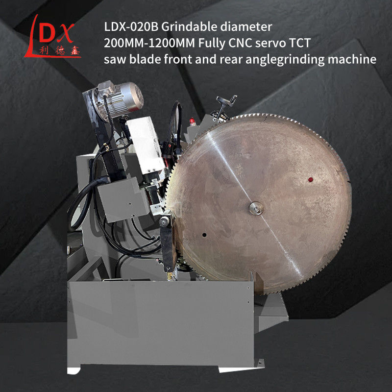 LDX-020B Máquina de trituração de servilhas de servilhas de lâmina de serra circular totalmente CNC