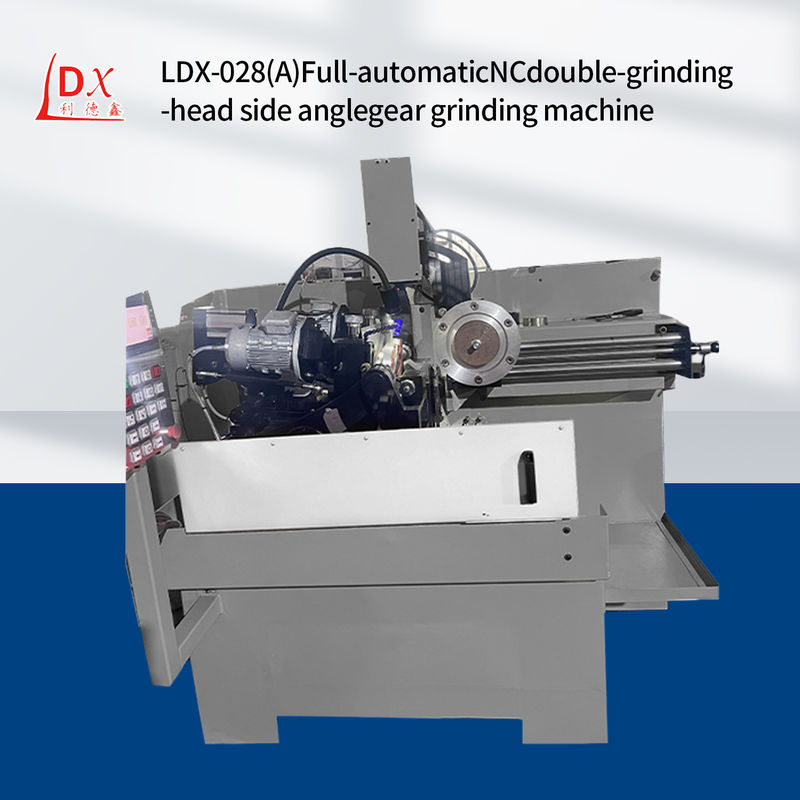 LDX-028A Máquina de moagem de engrenagem de três eixos / cinco eixos CNC de lâmina de serra circular de cabeça de moagem dupla