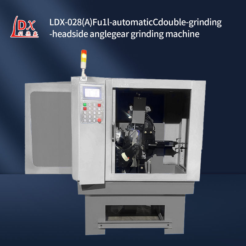 LDX-028A Máquina de moagem lateral completa CNC de lâmina de serra circular de cabeça de moagem dupla